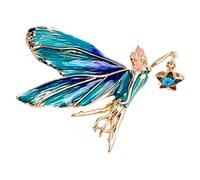 ARTIBETTER Broche de Hada para Ropa de Aleación, Prendedor de Solapa Decorativo para Mujer, Broche para Bufanda y Abrigo, Color Bonito, Diseño Elegante para Disfraz, Fiesta y Uso Diario