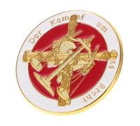 Artibetter Broche de Solapa de Abogado Diseño Elegante de Metal, Accesorio Legal Único para Celebraciones y Eventos, Obsequio Adecuado para Juristas y Amantes del Derecho
