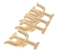 Artibetter Broches de Solapa para Psicólogos en Aleación Dorada, 4 Piezas Decorativas y Versátiles para Viaje y Fiesta, Diseño Elegante y Estilizado