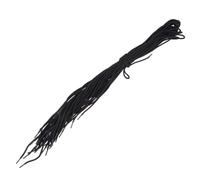 Artibetter Buen Acabado 10 Pares de Cordones Ideales para Botas Casuales Resistentes de Poliéster para Zapatos Negros y Uso Diario