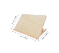 ARTIBETTER Caballete de Mesa de Madera Plegable Portátil 4 Alturas Ajustables Soporte Estable para Pintura Artística y Exhibición Escritorio Tamaño 45X31X65 CM Uso Versátil para Dibujo y