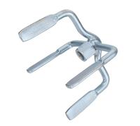 ARTIBETTER Cabezal Mezclador de Concreto para Taladro Eléctrico, Accesorio Paleta Doble de Acero Resistente, Broca Agitadora para Mortero y Cemento, Herramienta para Construcción y Obras