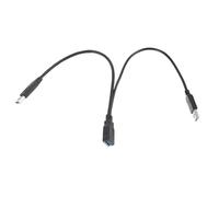 Artibetter Cable USB Macho a Hembra Divisor de Alimentación Doble Alta Velocidad y Refuerzo de Energía Accesorio para Disco Duro Portátil Extensión USB para Computadora