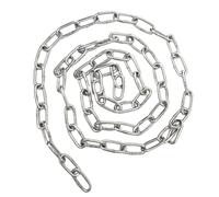 ARTIBETTER Cadena de Acero Inoxidable Resistente de Metros para Mascotas y Uso Industrial Cadena de Elevación Pesada Segura y Duradera para Perros Grandes y Exteriores