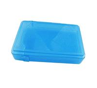 Artibetter Caja De Almacenamiento Antirrayaduras y Antistática para Discos Duros De Estuche Protector Azul para Organización y Transporte Seguro