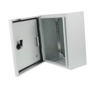 ARTIBETTER Caja de Distribución Metálica Inoxidable Resistente al Agua con Cierre Caja Estanca para Interiores y Exteriores Montaje Mural Rápido para Electrónica y Control Eléctrico