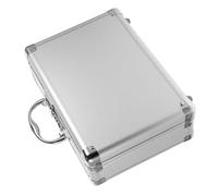 Artibetter Caja De Herramientas Con Estuche Maletín De Aluminio Organizador De Herramientas Maletín De Metal Seguro Con Clave