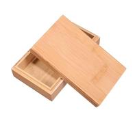 Artibetter Caja de Madera Tapa Caja para Guardar Té para Recuerdos para Joyas Organizador de Aceites Esenciales