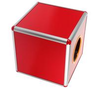Artibetter Caja de Rifa Cúbica Roja Opaca Diseño Resistente para Fiestas de Cumpleaños y Eventos de Empresa Almacenamiento Versátil