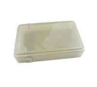 Artibetter Caja Protectora para Discos Duros Gris Resistente Golpes y Antiestático Carcasa De Almacenamiento con Tapa para y Almacenamiento Seguro