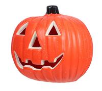 Artibetter Calabaza en Bares y Centros Comerciales Jack-o-lantern LED de Plástico Naranja Luz Brillante que No se Desvanece Necesidad de Enchufe para Decoración de Halloween