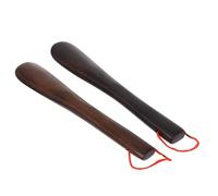 Artibetter Calzador de Sándalo Natural 2 Piezas, Práctico y Sencillo, Herramienta para Levantar Zapatos, Color Madera, Uso Interior y Exterior, Adecuado para Hogar, Oficina Estilo Aleatorio