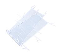 ARTIBETTER Canaleta de Lluvia para Tienda, 4,4m, Transparente | Optimiza el Flujo de Agua, Drenaje Rápido en Mercados y Campamentos, Resistente al Viento