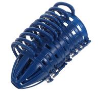 Artibetter Canasta de Comida Azul para Pájaros Pequeña de Plástico, Fácil de Limpiar, 10 Piezas para Jaulas, Adecuado para Frutas y Huevos en Alimentación de Canarios y Aves Pequeñas