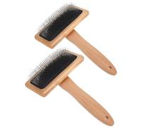 Artibetter Cepillos para Fieltrar Fácil y Alta on Aguja de Madera y Metal, 2 Piezas para Manualidades y Hilado en Proyectos de Fieltro