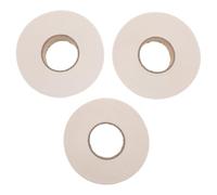 ARTIBETTER Cinta Adhesiva Fusible de Doble Cara para Costura Entretela Ligera Termoadhesiva para Telas 3 Rollos 1 CM 2 CM y 3 CM X 50 M Parche Termofusible para Manualidades y