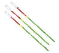 Artibetter Cinta Métrica Flexible de Pp, 3 Piezas para Medir Circunferencia de Cabeza y Brazo Calibración Precisa, Adecuado para Salud Infantil