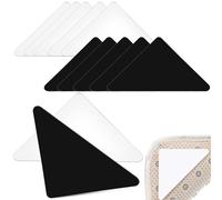Artibetter Cintas Adhesivas Antideslizantes Uso Versátil para Alfombras 12 Pegamento Removible de Doble Cara y Alta Adhesión para Suelos de Madera y Baldosas