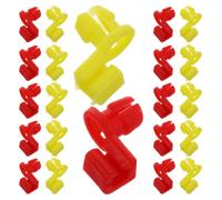 ARTIBETTER Clips de Varilla de Cerradura de Puerta de Coche 20 Juegos Plásticos Reemplazo para Barra de Pestillo, Adecuados para Reparación en Automóviles y Camionetas