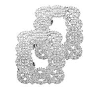 Artibetter Clips para Zapatos de Mujer Desmontables Gemas de Imitación en Aleación de Zinc, Adornos Elegantes para Tacones Altos en Bodas y Fiestas Nocturnas