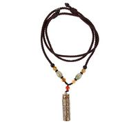 Artibetter Collar Unisex de Cobre Colgante Abrible de Amuleto Protector, Diseño Ligero y Versátil, Collar Masculino y Femenino para Decoración Diaria y Uso Casual