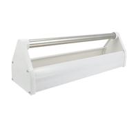 ARTIBETTER Comedero Anticaída para Palomas 40 Cm Plástico Reforzado Color Claro, Dispensador de Comida para Aves Resistente y Apto para Interior y Exterior, Surtidor Antisalpicaduras