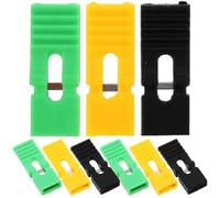 Artibetter Conectores de Placa de Circuito 60 Tapas de Puente Negros y Verdes 2,54 MM para Uso en Derivaciones de Disco Duro y DVD Color Aleatorio