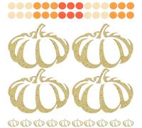 Artibetter Confeti de Papel en Forma de Calabaza para Fiesta Otono, Decoración Creativa y Única para Día de Acción de Gracias Bolsa Pequeña para Eventos y Restaurantes
