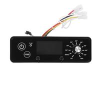 Artibetter Controlador digital de temperatura para parrilla: placa de control de temperatura con pantalla visual - Placa de circuito LCD para barbacoa de pellets compatible con Pit Boss PB820/Pro 1100