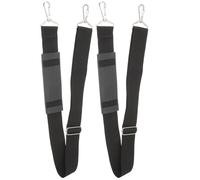 Artibetter Correa Duradera para Bolsa de Violín Negra de Lona Hebillas Metálicas, Acolchada Almohadillas para Hombro y Longitud Ajustable, Adecuado para Actuaciones al Aire Libre