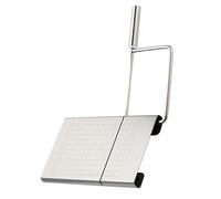 Artibetter Cortadora de Queso de Acero Inoxidable con Escala de Medición Tabla para Cortar Queso y Verduras Antideslizante Herramienta Multifuncional para Cortar Mantequilla Salchichas y