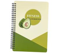 ARTIBETTER Cuaderno de Fitness con Planificador de Entrenamiento y Agenda Diaria para Gym Seguimiento de Ejercicios y Objetivos de Notas para Planificación Color Aleatorio