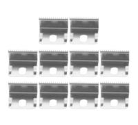 Artibetter Cuchillas de Corte para Cinta Adhesiva 10 Piezas de Acero Inoxidable Borde Dentado para Oficina y Embalaje Preciso y Separación Limpia