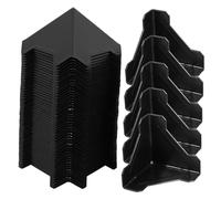 Artibetter de Esquinas de Carga para Escritorios Mesas Gabinetes Parachoques de Plástico Fácil Instalación Juego de 100 Piezas