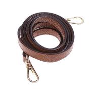 Artibetter De Hombro Ancha De De Doble Cara No para Bolso De Mujer Accesorio Elegante Color Café De Hebilla Dorada