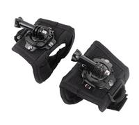 Artibetter de Muñeca para Cámara Estilo Guante con Rotación 360 2 Piezas, Tela Resistente, Soporte Compatible con Gopro, Accesorios para Cámara Deportiva y Fotografía