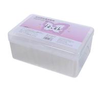 Artibetter Discos Desmaquillantes Cuadrados Blancos de Tela No Tejida Suaves y Absorbentes Caja de Almacenamiento, 240 Piezas para Viaje y Cuidado Facial Delicado