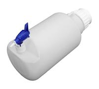 ARTIBETTER Dispensador de Agua Escolar Material Pe Blanco Resistente a Roturas con Grifo, Capacidad Grande Fácil de Usar para Uso en Escuela