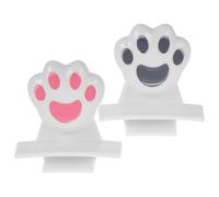 ARTIBETTER Elevador de Tapa de Inodoro Forma de Garra de Gato 2 Unidades en Colores Mixtos Accesorio ABS para Asiento Sanitario Herramienta Higiénica para Baño en Hogar Oficina y Hotel