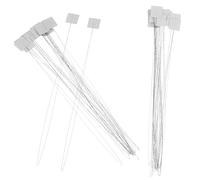 Artibetter Enhebradores de Agujas para Coser 30 Piezas Mango de Papel Adhesivo, 20 Cm, Herramienta Manual de Enhebrado para Bordado, Acolchado y Costura, Gancho Resistente y Ergonómico