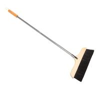 Artibetter Escoba de Interior con Cerdas Suaves de Crin de Caballo Mango Antideslizante de Acero Inoxidable Cepillo Duradero y Resistente al Óxido para Parquet y Limpieza