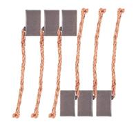 Artibetter Escobillas De Carbón Para Motor De Coche 4x5x8 Mm, Alto Cobre, Kit 6 Unidades, Repuesto Duradero Para Motor Eléctrico De Elevalunas y Limpiaparabrisas, Compatible Automoción