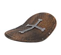 ARTIBETTER Escudo Estilo Retro Medieval con Cruz Distintiva, y Cómodo para Juegos de rol y Aventuras Fantásticas