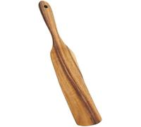 Artibetter Espátula de Madera para Cocina de 34 Cm Mango Largo, Herramienta Multifunción Resistente al Calor, Utensilios de Cocina Domésticos Ideales para Cocinar en Sartén Antiadherente