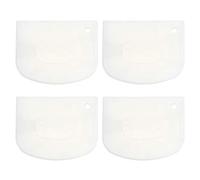 Artibetter Espátula Raspadora Trapezoidal de PP Blanco, Raspador de Masa para Hornear, Alisado de Glaseado, Orificio para Colgar, Herramienta de Repostería
