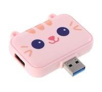 Artibetter Estación De Acoplamiento USB Hub De Expansión para Computadora Portátil Concentrador De Puerto Múltiple Adaptador De Puerto para Computadora para Trabajo Casa u Oficina