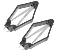 Artibetter Extractor Antielectrostático de Chips Ic Plcc 2 Unidades Herramienta Aislada en U para Extracción Segura de Circuitos Integrados Adecuado para Reparación Electrónica