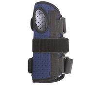 Artibetter Férula para Muñeca Mano Izquierda Soporte Estabilizador de Muñeca Brazalete Transpirable Inmovilización de Muñeca para Lesiones Deportivas Dolor de Artritis (Azul)