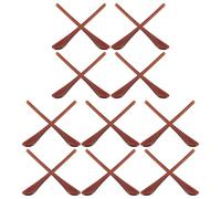 Artibetter Fundas para Patillas de Gafas Orificios Redondos 10 Pares Color Café 14 MM Fino Soporte Antideslizante y Almohadillas Acolchadas para Gafas de Sol y Monturas Uso Cómodo y