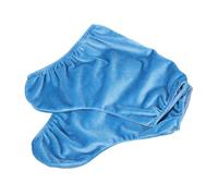 Artibetter Fundas para Patines de Hielo Azules de Poliéster, Resistentes al Desgaste, Cubrebotas Cómodas para Patinaje en Casa o Viajes, Protección Ligera para Botas de Skate